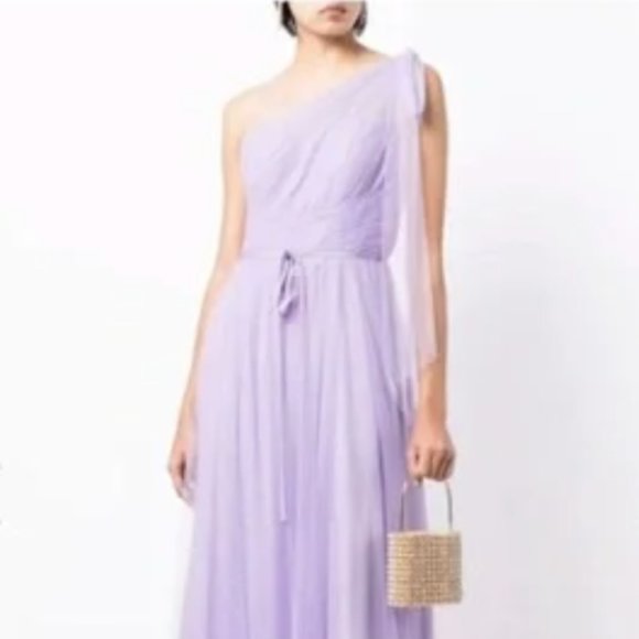 Marchessa Notte Lilac Bridesmaid Dress - Picture 1 of 4